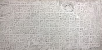 01.07.2016 Verschiedene Oberflächen - various surfaces - surfaces différentes - różne powierzchnie Matthias Harnisch - Frottage du jour