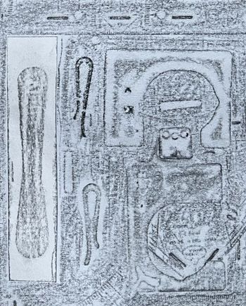24.12.2024 Verschiedene Oberflächen - various surfaces - surfaces différentes - różne powierzchnie Matthias Harnisch * Frottage du jour