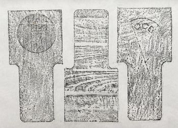03.06.2023 Verschiedene Oberflächen - various surfaces - surfaces différentes - różne powierzchnie Matthias Harnisch * Frottage du jour
