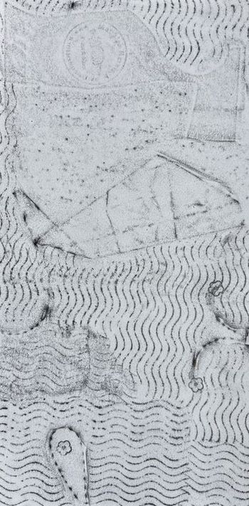 28.09.2025 Verschiedene Oberflächen - various surfaces - surfaces différentes - różne powierzchnie Matthias Harnisch * Frottage du jour