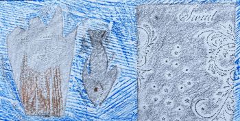 24.12.2022 Verschiedene Oberflächen - various surfaces - surfaces différentes - różne powierzchnie Matthias Harnisch * Frottage du jour