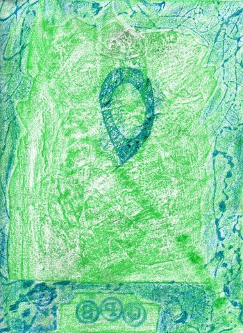 04.02.2021 Verschiedene Oberflächen - various surfaces - surfaces différentes - różne powierzchnie Matthias Harnisch * Frottage du jour
