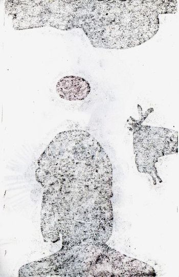 18.02.2026 Papier - paper - papier -papier Matthias Harnisch * Frottage du jour
