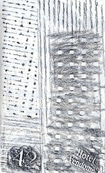 23.09.2022 Verschiedene Oberflächen - various surfaces - surfaces différentes - różne powierzchnie Matthias Harnisch * Frottage du jour