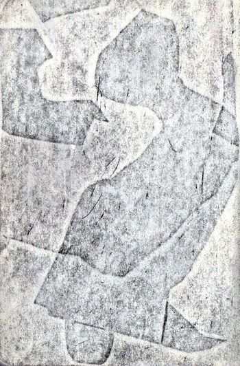 02.12.2024 Papier - paper - papier - papier Matthias Harnisch * Frottage du jour