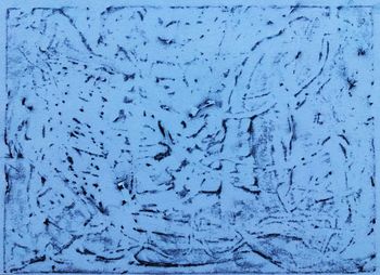 05.04.2022 Farbe - paint - peinture - farba Matthias Harnisch * Frottage du jour