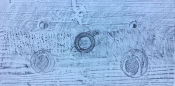 29.03.2020 Verschiedene Oberflächen - various surfaces - surfaces différentes - różne powierzchnie Matthias Harnisch * Frottage du jour
