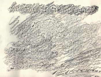 24.10.2024 Verschiedene Oberflächen - various surfaces - surfaces différentes - różne powierzchnie Matthias Harnisch * Frottage du jour