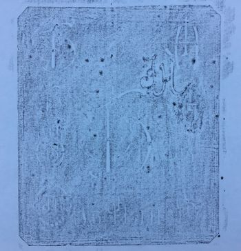 21.09.2017 Stick-Schablone - embroidery template - modèle broderie - szablon do haftowania Matthias Harnisch - Frottage du jour