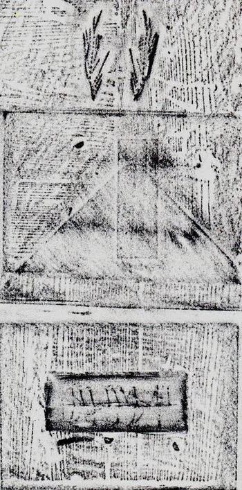 04.01.2026 Verschiedene Oberflächen - various surfaces - surfaces différentes - różne powierzchnie Matthias Harnisch * Frottage du jour