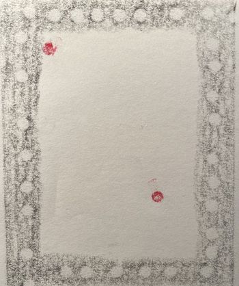 02.01.2025 Papier - paper - papier - papier Matthias Harnisch * Frottage du jour