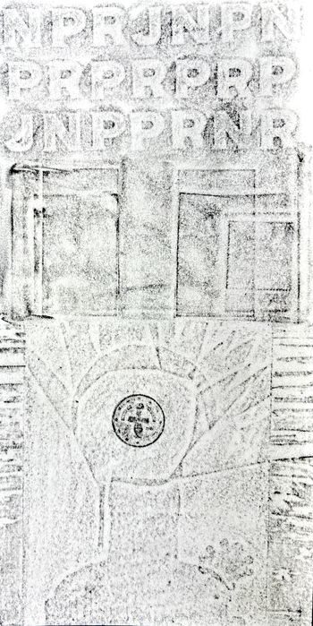 21.04.2026 Verschiedene Oberflächen - various surfaces - surfaces différentes - różne powierzchnie Matthias Harnisch * Frottage du jour