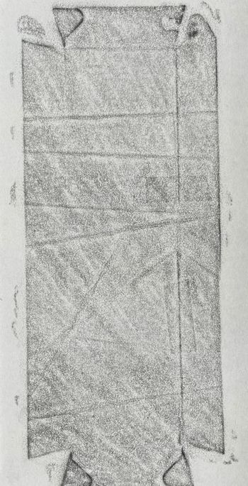 14.07.2024 Papier - paper - papier - papier Matthias Harnisch * Frottage du jour