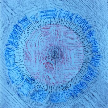 12.01.2016 Verschiedene Oberflächen - various surfaces - surfaces différentes - różne powierzchnie Matthias Harnisch - Frottage du jour
