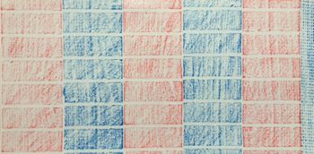 20.02.2017 Holz/Leinen - wood/linen cloth - bois/linon - drewno/płótno Matthias Harnisch - Frottage du jour