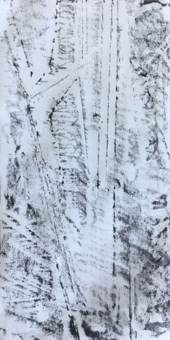 26.02.2022 Eis - ice - glace - lód Matthias Harnisch * Frottage du jour