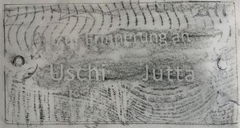 22.01.2021 Verschiedene Oberflächen - various surfaces - surfaces différentes - różne powierzchnie Matthias Harnisch * Frottage du jour