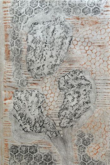 19.09.2024 Verschiedene Oberflächen - various surfaces - surfaces différentes - różne powierzchnie Matthias Harnisch * Frottage du jour