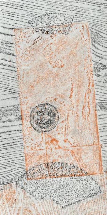 07.09.2024 Verschiedene Oberflächen - various surfaces - surfaces différentes - różne powierzchnie Matthias Harnisch * Frottage du jour