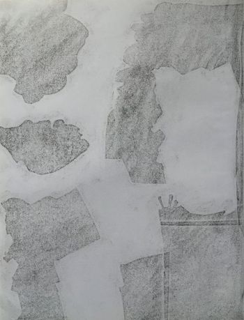 26.11.2021 Papier - paper - papier - papier Matthias Harnisch * Frottage du jour