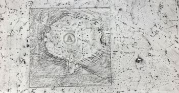 02.01.2021 Verschiedene Oberflächen - various surfaces - surfaces différentes - różne powierzchnie Matthias Harnisch * Frottage du jour