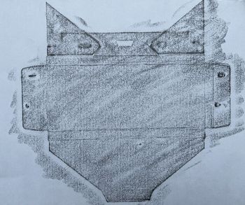 11.09.2023 Papier - paper - papier - papier Matthias Harnisch * Frottage du jour