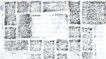 19.04.2024 Mosaik - mosaic - mosaïque - mozaika Matthias Harnisch * Frottage du jour