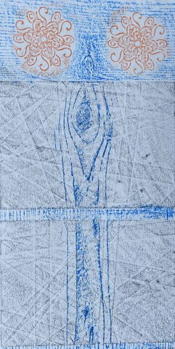 21.12.2022 Verschiedene Oberflächen - various surfaces - surfaces différentes - różne powierzchnie Matthias Harnisch * Frottage du jour
