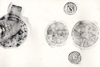 21.03.2025 Verschiedene Oberflächen - various surfaces - surfaces différentes - różne powierzchnie Matthias Harnisch * Frottage du jour