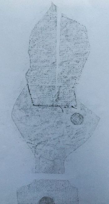 20.01.2021 Verschiedene Oberflächen - various surfaces - surfaces différentes - różne powierzchnie Matthias Harnisch * Frottage du jour