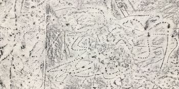 17.08.2020 Farbe/Klebstoff - paint/glue - peinture/colle - farba/klej Matthias Harnisch * Frottage du jour