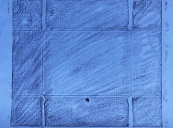 10.03.2023 Karton - cardboard - carton - karton Matthias Harnisch * Frottage du jour