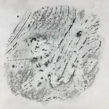 01.07.2021 Farbe - paint - peinture - farba Matthias Harnisch * Frottage du jour