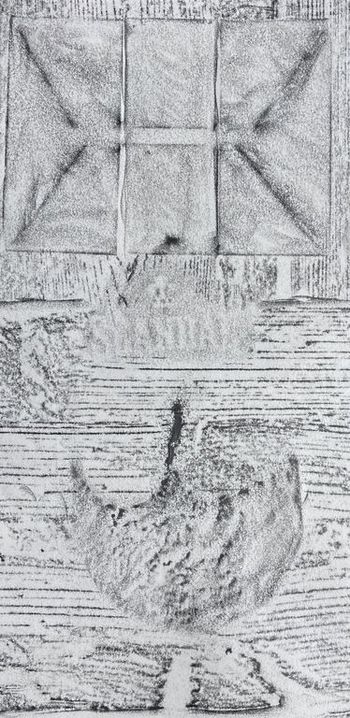 11.04.2023 Verschiedene Oberflächen - various surfaces - surfaces différentes - różne powierzchnie Matthias Harnisch * Frottage du jour