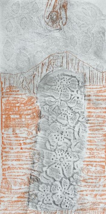03.09.2024 Verschiedene Oberflächen - various surfaces - surfaces différentes - różne powierzchnie Matthias Harnisch * Frottage du jour