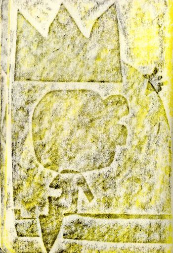 16.05.2024 Papier - paper - papier - papier Matthias Harnisch * Frottage du jour