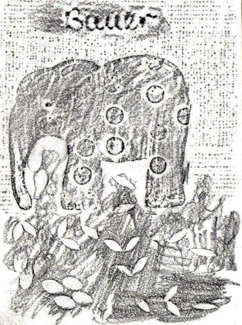27.02.2025 Verschiedene Oberflächen - various surfaces - surfaces différentes - różne powierzchnie Matthias Harnisch * Frottage du jour