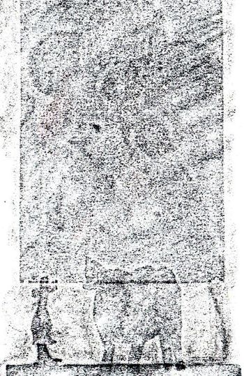 04.12.2025 Papier - paper - papier - papier Matthias Harnisch * Frottage du jour
