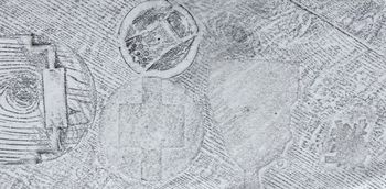05.04.2023 Verschiedene Oberflächen - various surfaces - surfaces différentes - różne powierzchnie Matthias Harnisch * Frottage du jour