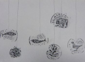 25.03.2016 Geldstücke - coins - pièces de monnaie - monety Matthias Harnisch - Frottage du jour
