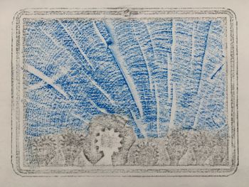 19.12.2017 Verschiedene Oberflächen - various surfaces - surfaces différentes - różne powierzchnie Matthias Harnisch - Frottage du jour