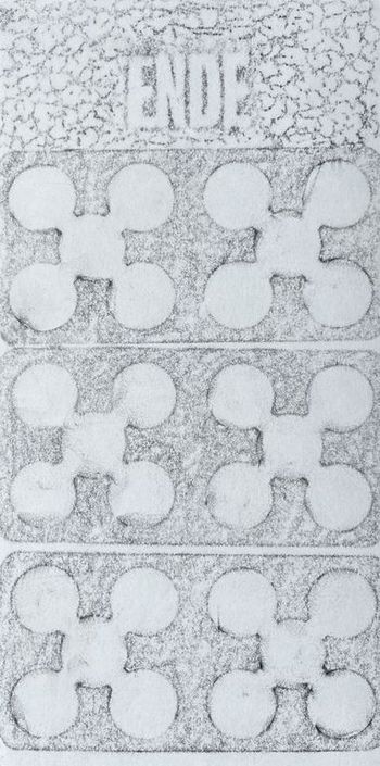 17.06.2024 Verschiedene Oberflächen - various surfaces - surfaces différentes - różne powierzchnie Matthias Harnisch * Frottage du jour