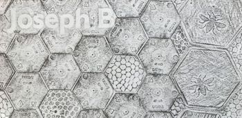 13.05.2020 Verschiedene Oberflächen - various surfaces - surfaces différentes - różne powierzchnie Matthias Harnisch * Frottage du jour