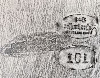 25.07.2023 Verschiedene Oberflächen - various surfaces - surfaces différentes - różne powierzchnie Matthias Harnisch * Frottage du jour