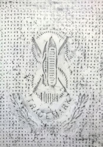 16.05.2016 Nähmaschine - sewing machine - machine à coudre - maszyna do szycia Matthias Harnisch - Frottage du jour