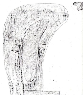 27.02.2026 Papier - paper - papier - papier Matthias Harnisch * Frottage du jour