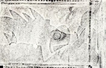 14.03.2026 Papier - paper - papier - papier Matthias Harnisch * Frottage du jour