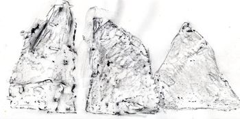 24.02.2026 Eis - ice - glace - lód Matthias Harnisch * Frottage du jour