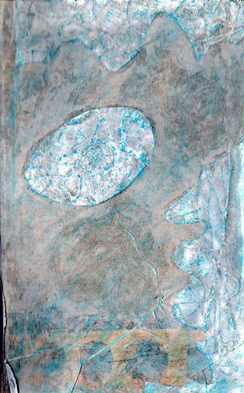 01.02.2024 Verschiedene Oberflächen - various surfaces - surfaces différentes - różne powierzchnie Matthias Harnisch * Frottage du jour