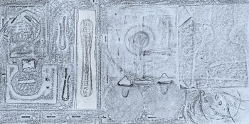 30.12.2024 Verschiedene Oberflächen - various surfaces - surfaces différentes - różne powierzchnie Matthias Harnisch * Frottage du jour